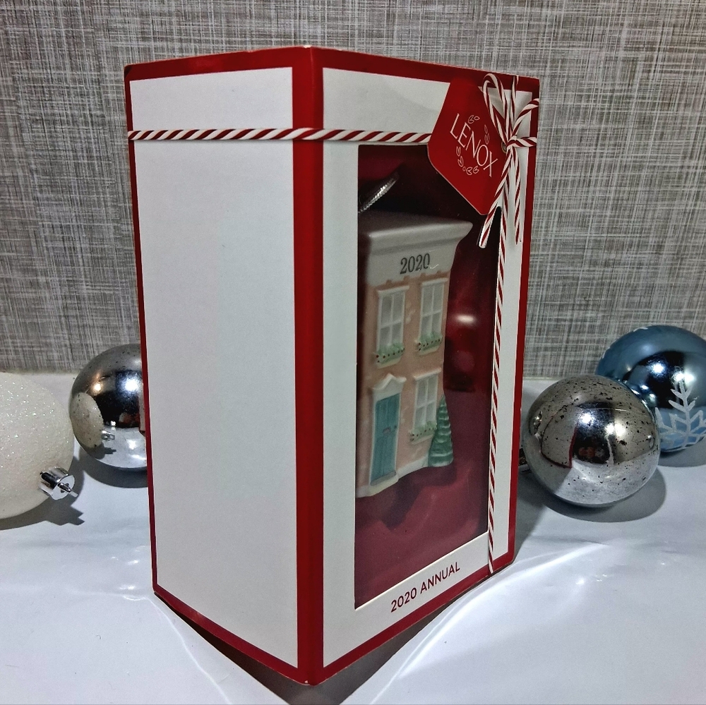 LENOX ORNAMENT Home with You 2020 Porcelain Christmas BRAND-NEW w/tags - Picture 9 of 14